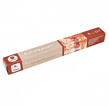 Фото бумага кондитерская рулон 8 м. baking paper textop